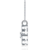 Collar Van Cleef de Plata y Moissanita, vista alternativa 1
