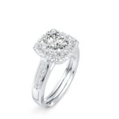 Anillo Aura de Plata y Moissanita, vista alternativa 1